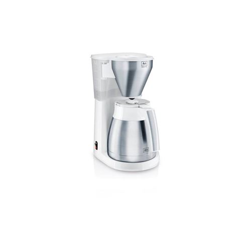 Melitta EasyTop Therm Steel - Koffiezetapparaat - 12 bekers - wit