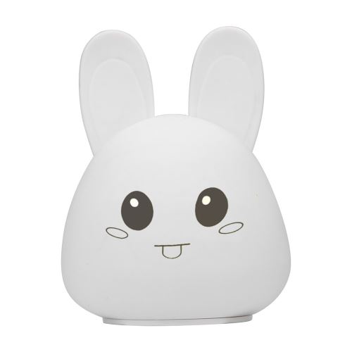 Expression Lapin Animal Cadeau LED Mignon Veilleuse avec Silicone Meilleurs Enfants Cadeau Multicolore Pl124