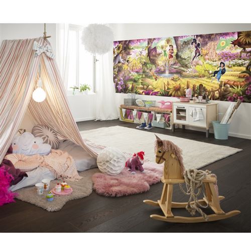 KOMAR Papier peint Fée Clochette Automne Disney 368X127 CM