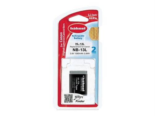 Hähnel HL-13L - Batterie - Li-Ion - 1060 mAh - pour Canon PowerShot G1, G5, G7, G9, SX620, SX720, SX730, SX740