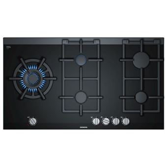 Plaque De Cuisson Gaz 5 Feux 90 Cm Siemens Plaque Au Gaz Siemens Ag Er9a6sd70 90 Cm Gasstop Noir Fer 5
