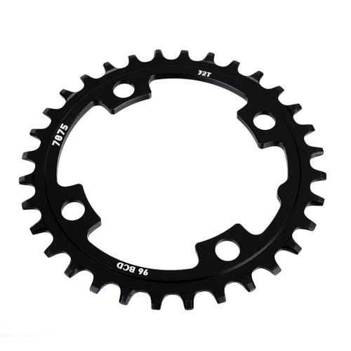 SunRace CRMX00 Plateau étroit large VTT 4 bras 32 dents Noir