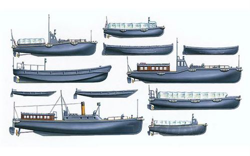 Bateaux Auxiliaires Japonais - 1/350e - Tamiya
