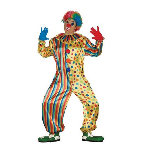 Déguisement De Clown Homme Taille Unique Jaune 84362 Guirca TAILLE UNIQUE - Coloris : Jaune84362 Guirca