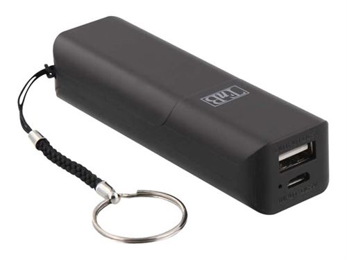 T'nB PBUC2500BK Batterie de secours pour Smartphone 2500 mAh Noir