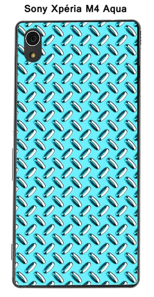 Coque Métal couleur Scuba Blue pour Sony Xpéria M4 Aqua