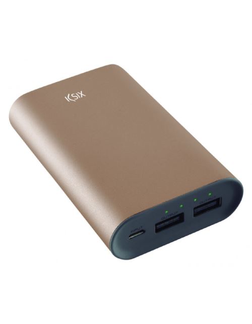 Power Bank Or Metal 6000mah Ksix
