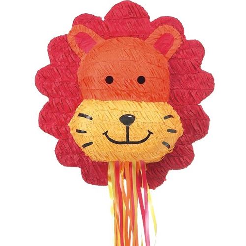 Amscan piñata lion rouge/orange 38x43 cm