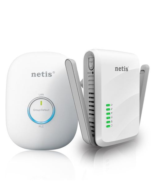 Netis pl7622kit AV600 Wireless Power Line Kit Adaptateur