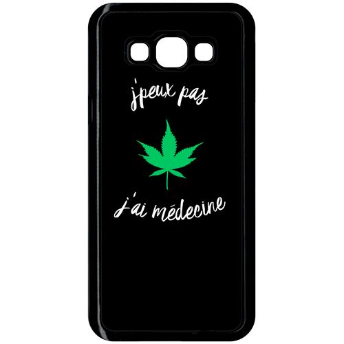 Coque Samsung Galaxy A8 J Peux Pas J Ai Mdecine Feuille De Chanvre