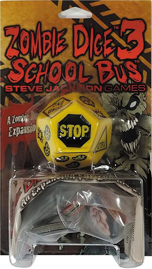 Steve Jackson Games - 332139 - Zombie Dice 3 - School Bus