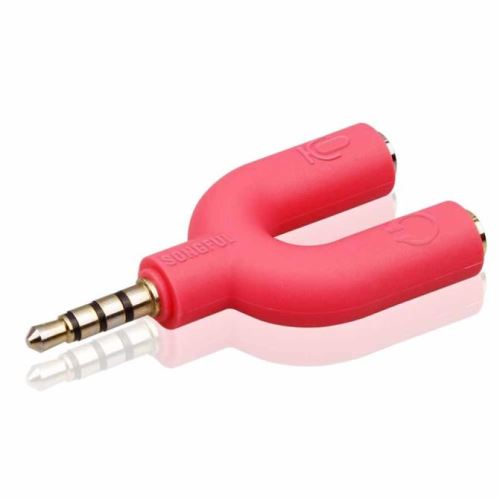 Adaptateur casque Kit U Forme 3,5 mm Diviseur Audio et
