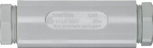 Merten 526129 Manchon de liaison pour câbles Gris 5 x 2 5 mm²