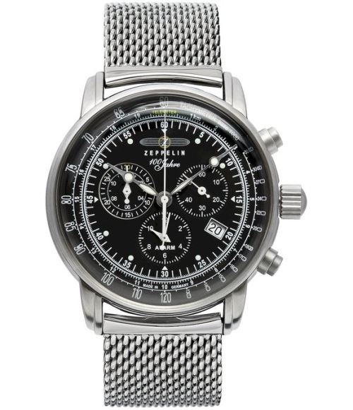 Zeppelin Montre Homme 7680M-2 ChronographeNoir, Anthrazit