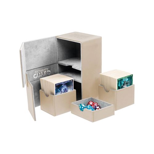 Ultimate Guard Twin FlipnTray 160+ XenoSkin Sand
