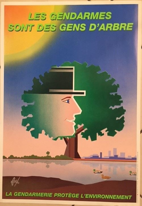 Gendarmerie - 37x57 cm - AFFICHE / POSTER