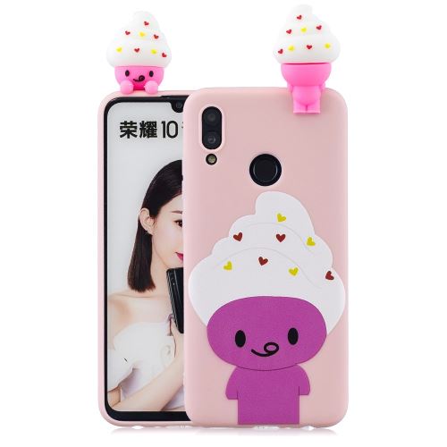 Coque en TPU impression de motifs de poupées mignonnes en 3D animal de bande dessinée pour votre Huawei P Smart (2019)/Honor 10 Lite