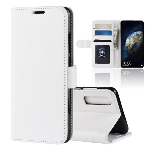 Etui en PU avec support couleur blanc pour Huawei P30