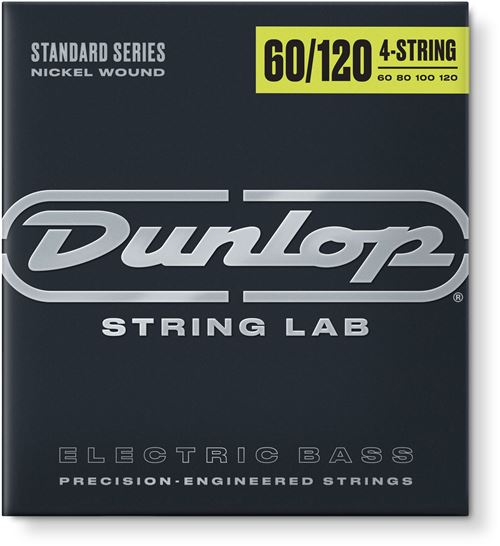 Dunlop DBN60120 - Jeu de cordes basse Extra Heavy Drop - Nickel 60-120