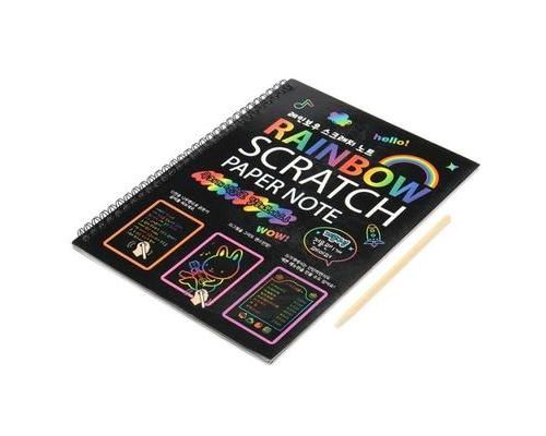 TEMPSA Peinture à Gratter DIY Grand Coup de Peinture Jouets Éducatifs Pour Enfants