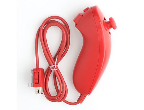 Manette Nunchuk pour Nintendo Wii U Suvom Rouge