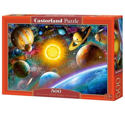 Puzzle Castorland - Espace extra-atmosphérique, 500 pièces
