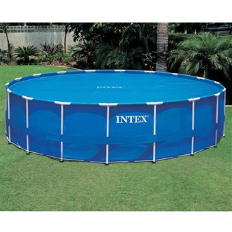 Bâche à bulles pour piscine Intex Ø5.49 m Bleu
