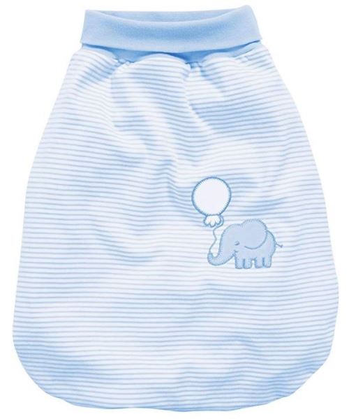 Schnizler sac à tétine Olifantjunior coton bleu taille unique