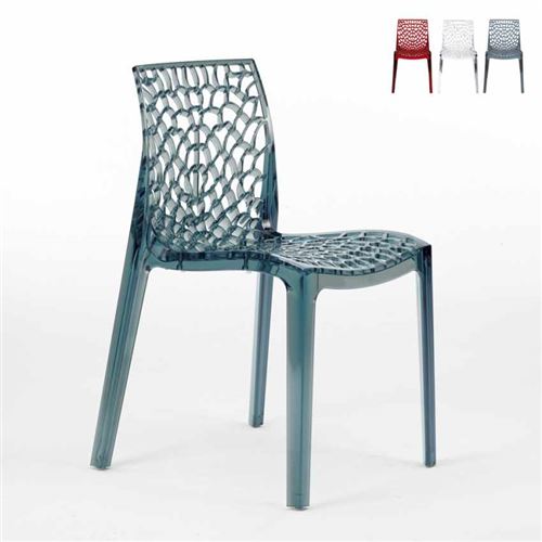 Grand Soleil - 16 Chaises Gruvyer Grand Soleil bar promo stock, Couleur: Gris