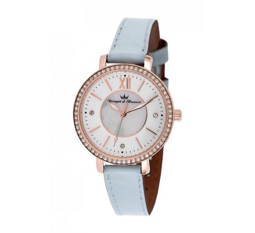 Yonger et Bresson Montres Bleu Femme - DCR 049S/BG