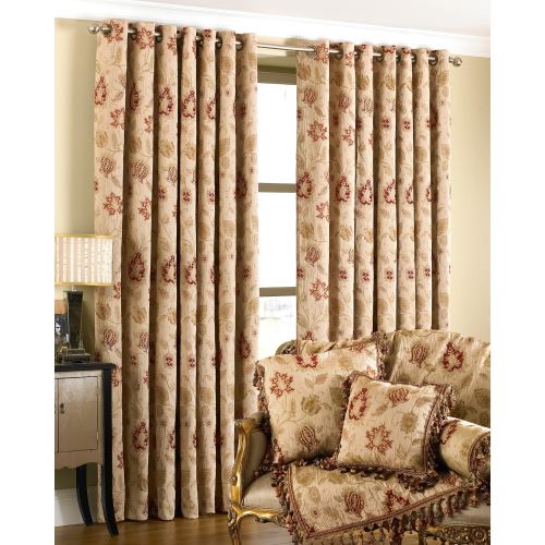 Riva Home Zurich - Rideaux à anneaux (229x229cm) (Champagne) - UTRV1003