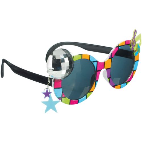 Amscan lunettes de fête disco 70's ladies
