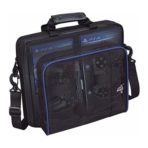 2019 pour Ps4 Console Voyage Cas de Protection Sac de Transport Rembourré Bandoulière aloha2364