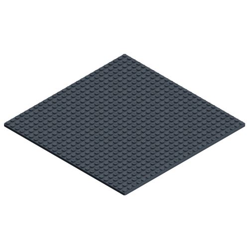 Hubelino plaque de base en marbre 26 x 26 cm noir