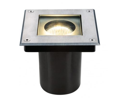Dasar 70 carre gu10, encastr de sol, inox 304, max. 35w, ip67