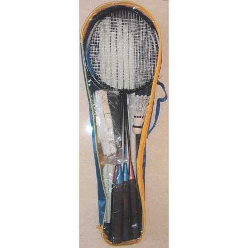 WONDERKIDS - A1400609 - Set Badminton de 4 raquettes, une housse, un volant et un filet avec ses poteaux d'installation