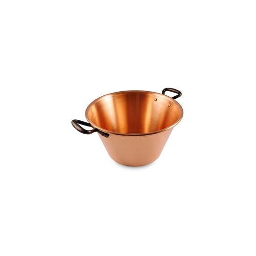 BAUMALU Bassine a gelée cuivre 26,5 cm 12/10eme anses fonte