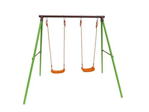 portique acier polo - 1.95m - 2 agrès