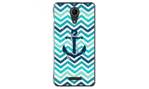 Coque souple pour Wiko Tommy 2 avec impression Motifs ancre