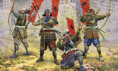 Archers Samouraïs Zvezda 1/72