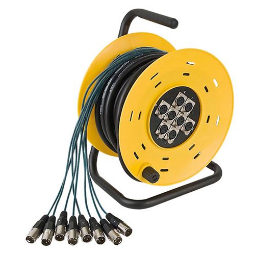 DAP Python 8 enrouleur multipaire 8 entrées XLR 16 m