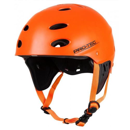 Casque Wakeboard, Kitesurf et Windsurf PRO-TEC Ace Wake Hot Magma Orange - Taille S