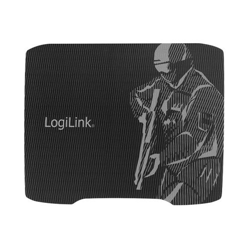 Logilink tapis de souris xl gaming, noir avec motif
