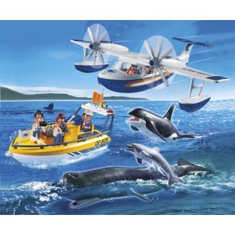 playmobil 5920 coffret explorateurs mammifères marins
