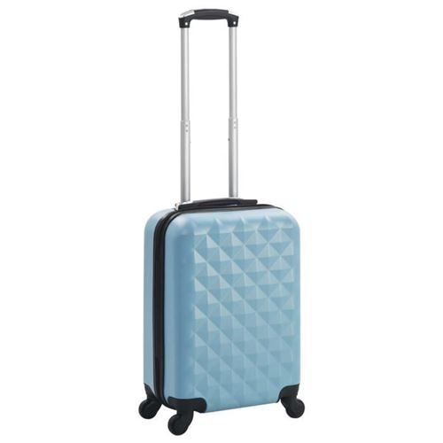 Non Communiqué Bleu Vidaxl Valise Rigide Abs 91894
