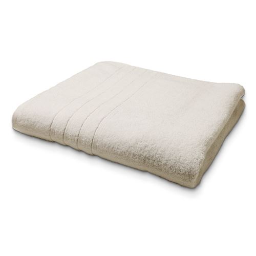 Maxi Drap de Bain en coton - 90 x 150 cm - Ivoire