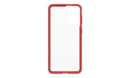 OtterBox React Series - ProPack Packaging - achterzijde behuizing voor mobiele telefoon - krachtig rood - voor Samsung Galaxy S21+ 5G