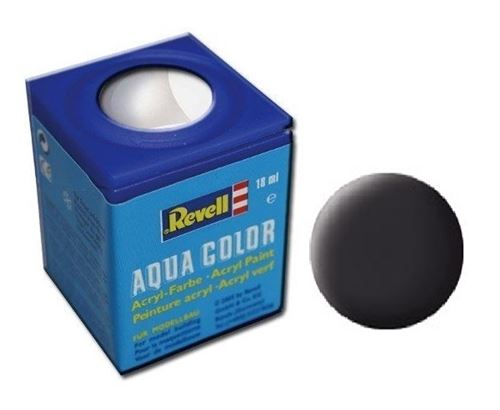 Revell Aqua Color aquarelle noir mat 18ml