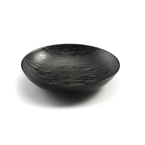 MÉDARD DE NOBLAT - MAGMA NOIR - Coffret 6 assiettes gourmet