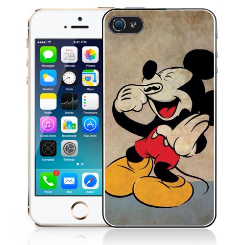 Coque pour iPhone 5/5S mickey moustache